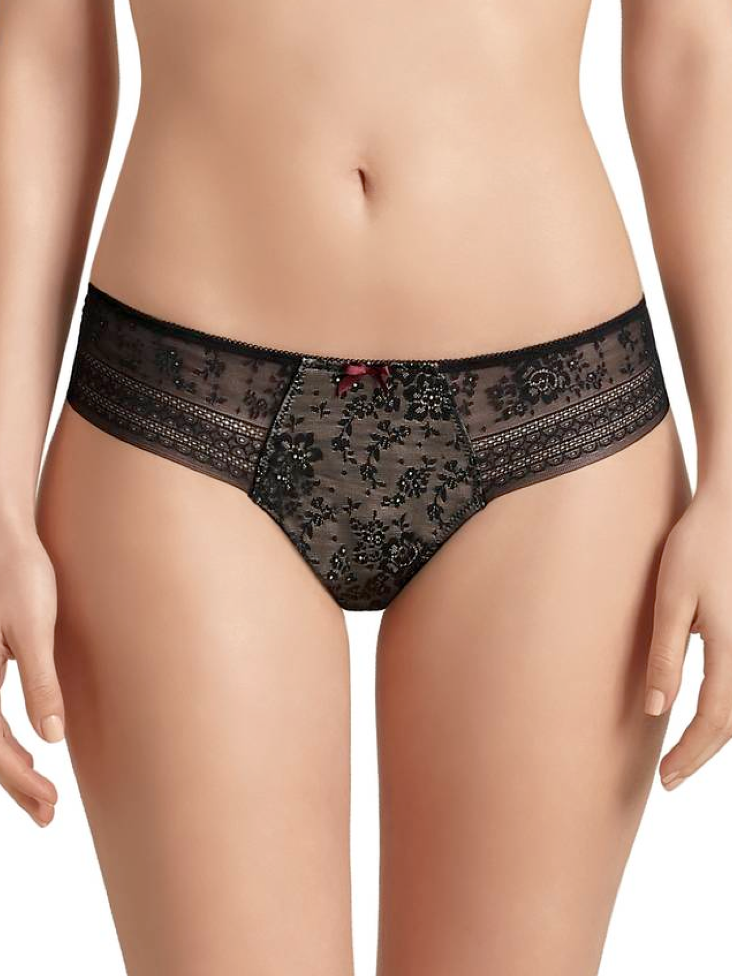 Трусы Rosa Fair Fleur 1354 001/черный - фото на официальном сайте Anita (Германия) anita.ru